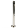 Stand alone ashtray with roof - Stainless steel